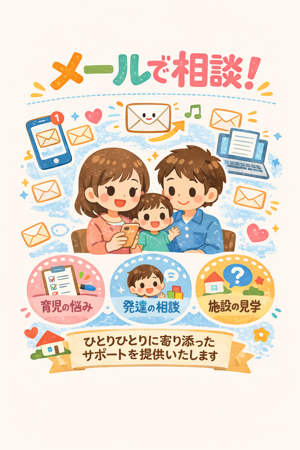 ウェブでの相談サポートについて